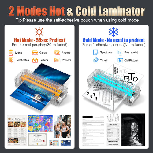 13inch Heavy-Duty 4-Roller 11x17 Laminator Machine, 1000mm/min