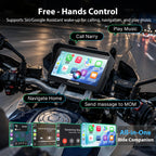 Carpuride W602 6.25" Motorcycle CarPlay Android Auto Screen GPS Navigation
