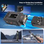 Wireless HDMI Transmitter for Pocket/Action/Insta 360, HD Video Receiver