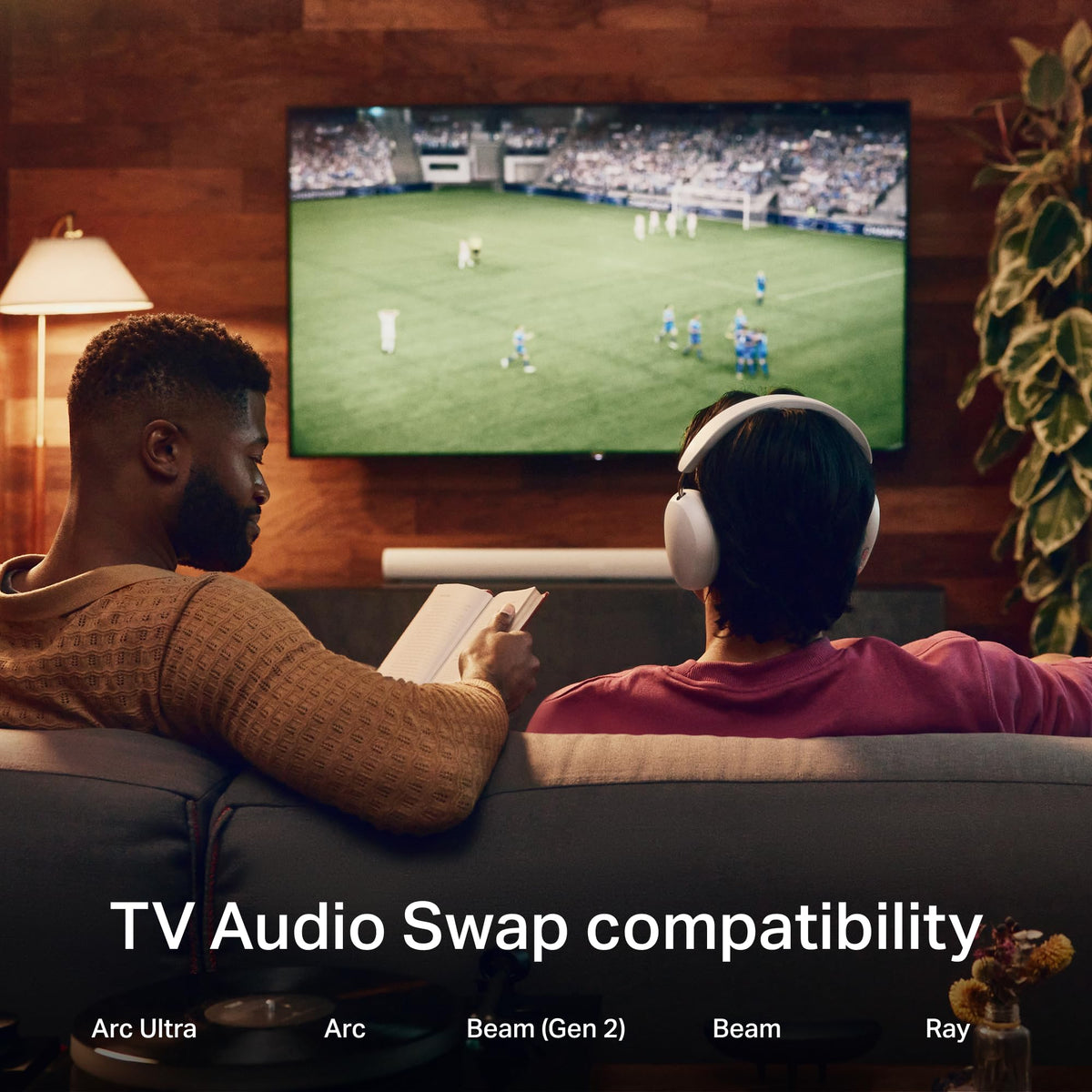Sonos Ace Noise Cancelling Bluetooth Over-Ear Headphones - Black