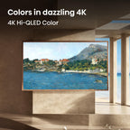 Hisense 55“ Hi-QLED S7 CanvasTV Series 4K UHD Art Google Smart TV (55S7SG, 2026 New) - 144Hz, Art Mode, Anti-Glare Panel, Dolby Vision HDR, Hi-Matte Display, Frame & UltraSlim Wall Mount Included