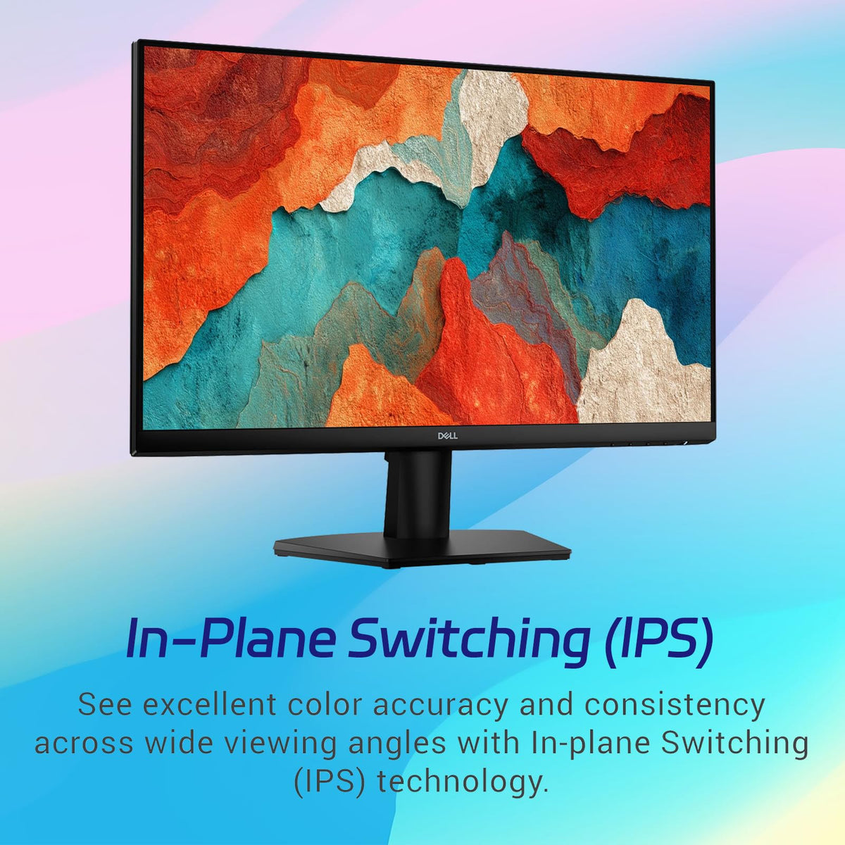 Dell 24 inch Monitor, FHD (1920 x 1080), IPS Display, 144Hz Refresh Rate, AMD FreeSync, 1ms MPRT, Anti-Glare Screen, for Home Office & Gaming, 2 X HDMI 1.4, Ultra-Thin Bezel, VESA, Tilt Adjustable
