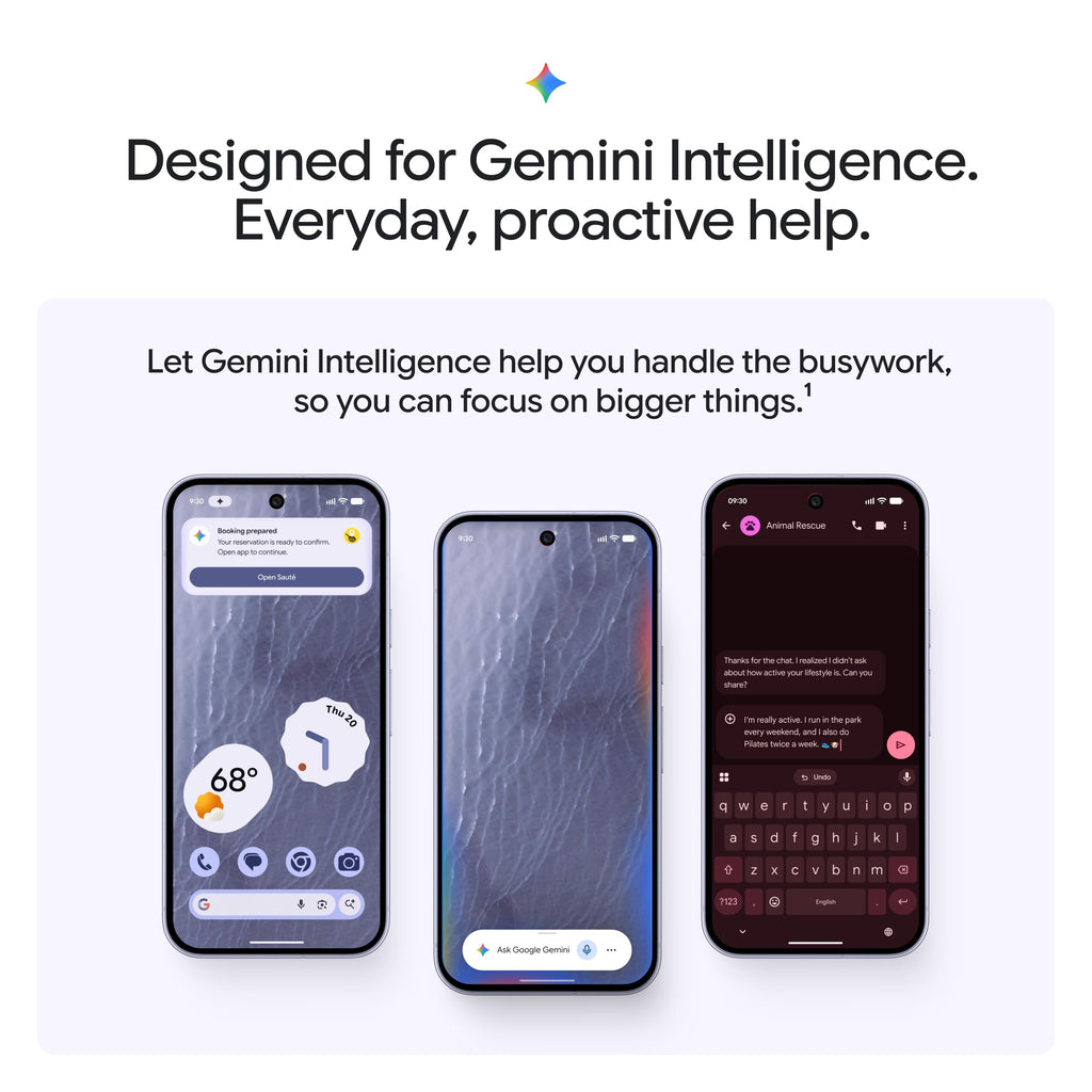 Google Pixel 11 - Unlocked Smartphone, Gemini - 256 GB - Obsidian
