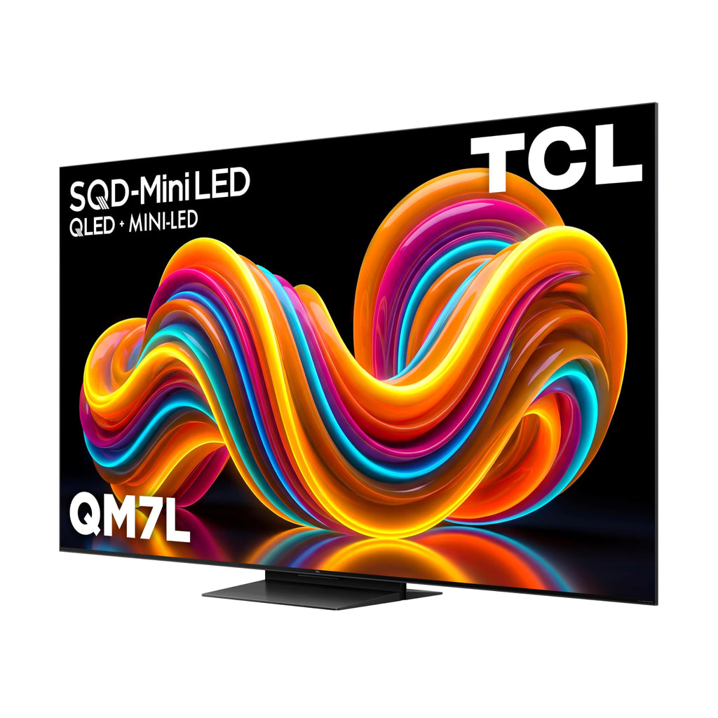TCL 55 Inch QM7L Series SQD-Mini LED QLED 4K Smart Google TV 55QM7L, 144Hz