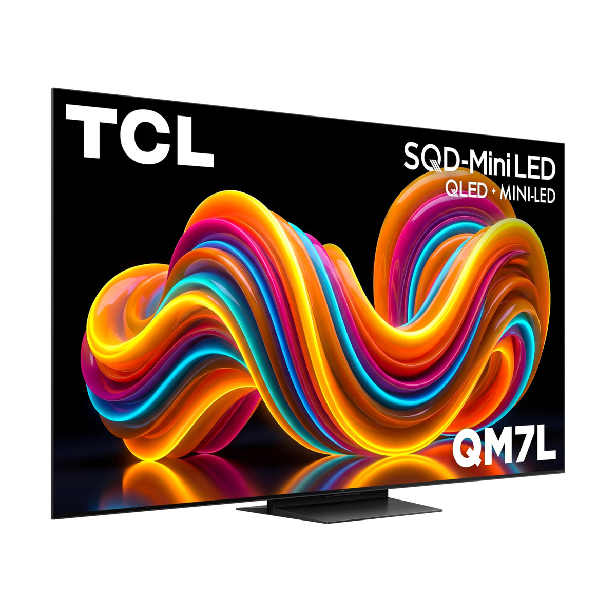 TCL 55 Inch QM7L Series SQD-Mini LED QLED 4K Smart Google TV 55QM7L, 144Hz