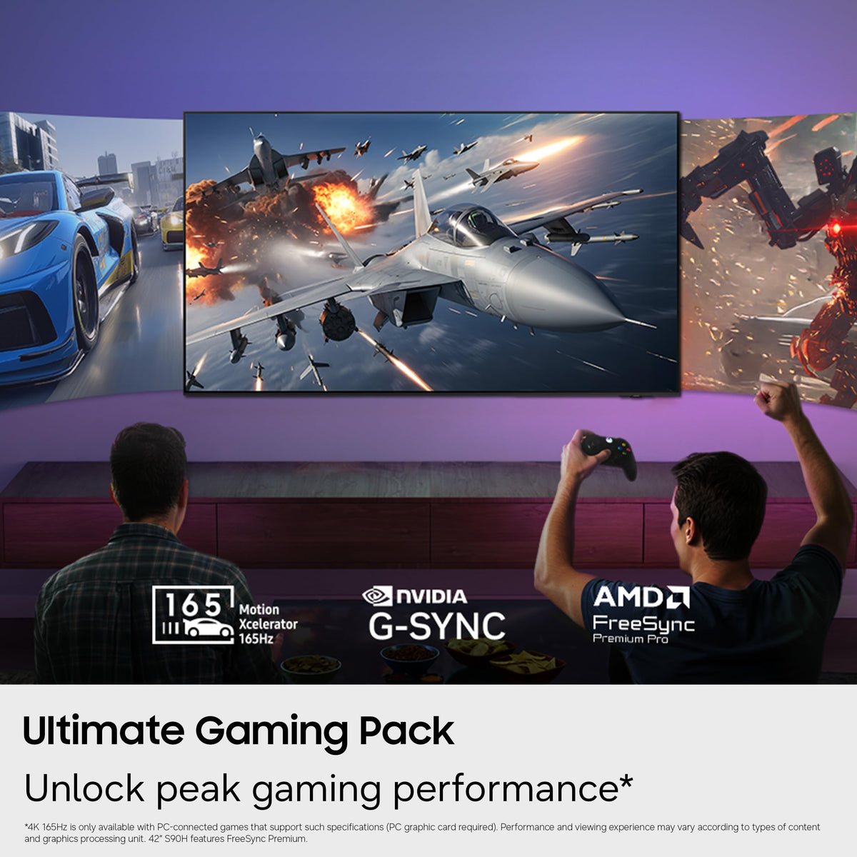 Samsung 65-Inch Class S90H Series, OLED, 4K, Smart TV, 2026 Model