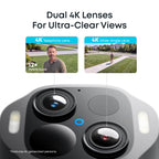 eufy Security SoloCam E50(S340 Next-Gen), Dual 4K Security Camera