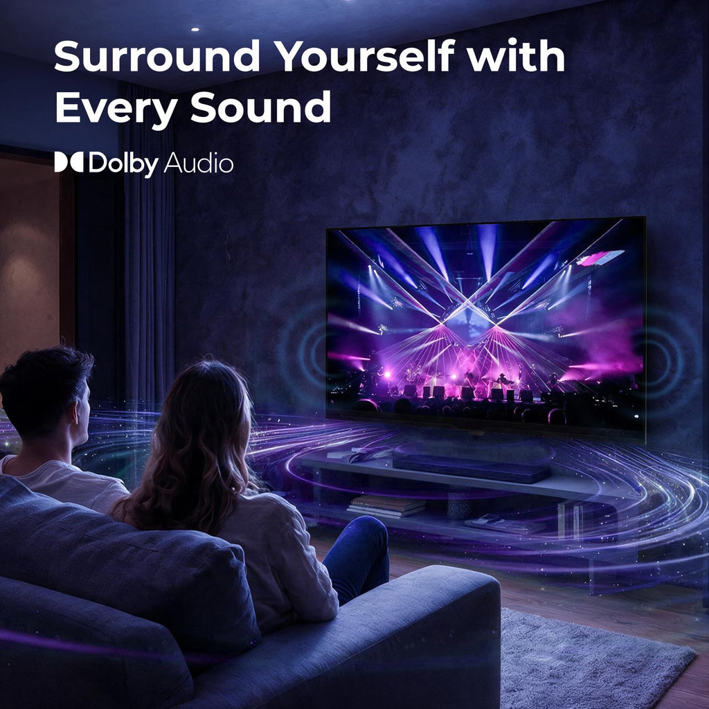 FPD 32 Inch Smart TV 720p HD Powered by Tizen OS Flat Screen Television