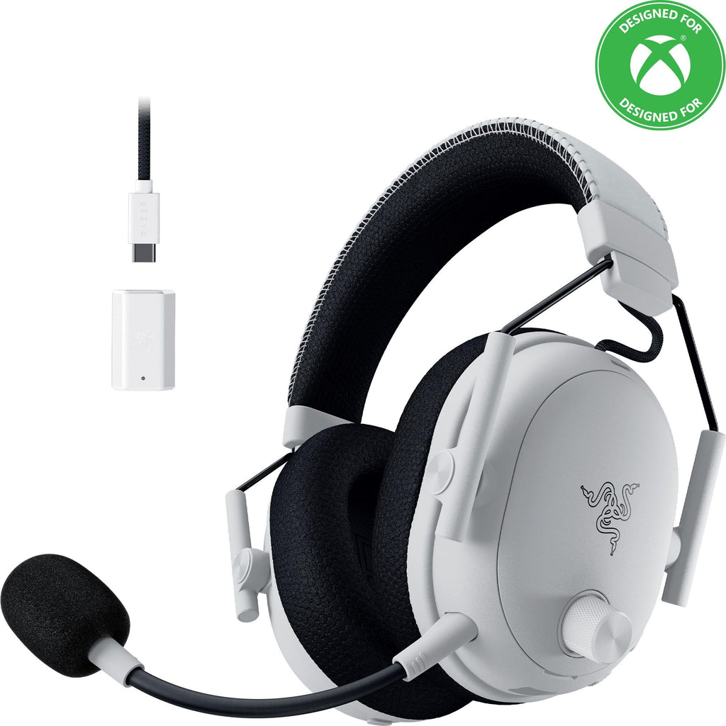 Razer BlackShark V3 Pro Wireless ANC Gaming Headset for PC, 2.4 GHz, White