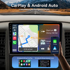 64G Android Car Radio for Chevy Silverado 2007-2013 GMC Sierra Yukon Upgrade Stereo Wireless CarPlay Android Auto 10.2" Touch Screen/Android13/Bluetooth/GPS Navigation/AHD Backup Camera/FM/AM