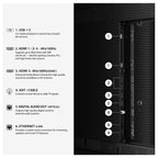 Toshiba 65" G700 Series ArtVision 4K UHD Smart Fire TV (65G700SU, 2026 New) - QLED, Native 165Hz, Art Gallery Mode, Anti-Glare Screen, REGZA Engine ZRi, DTS Virtual:X, Included Art Frame