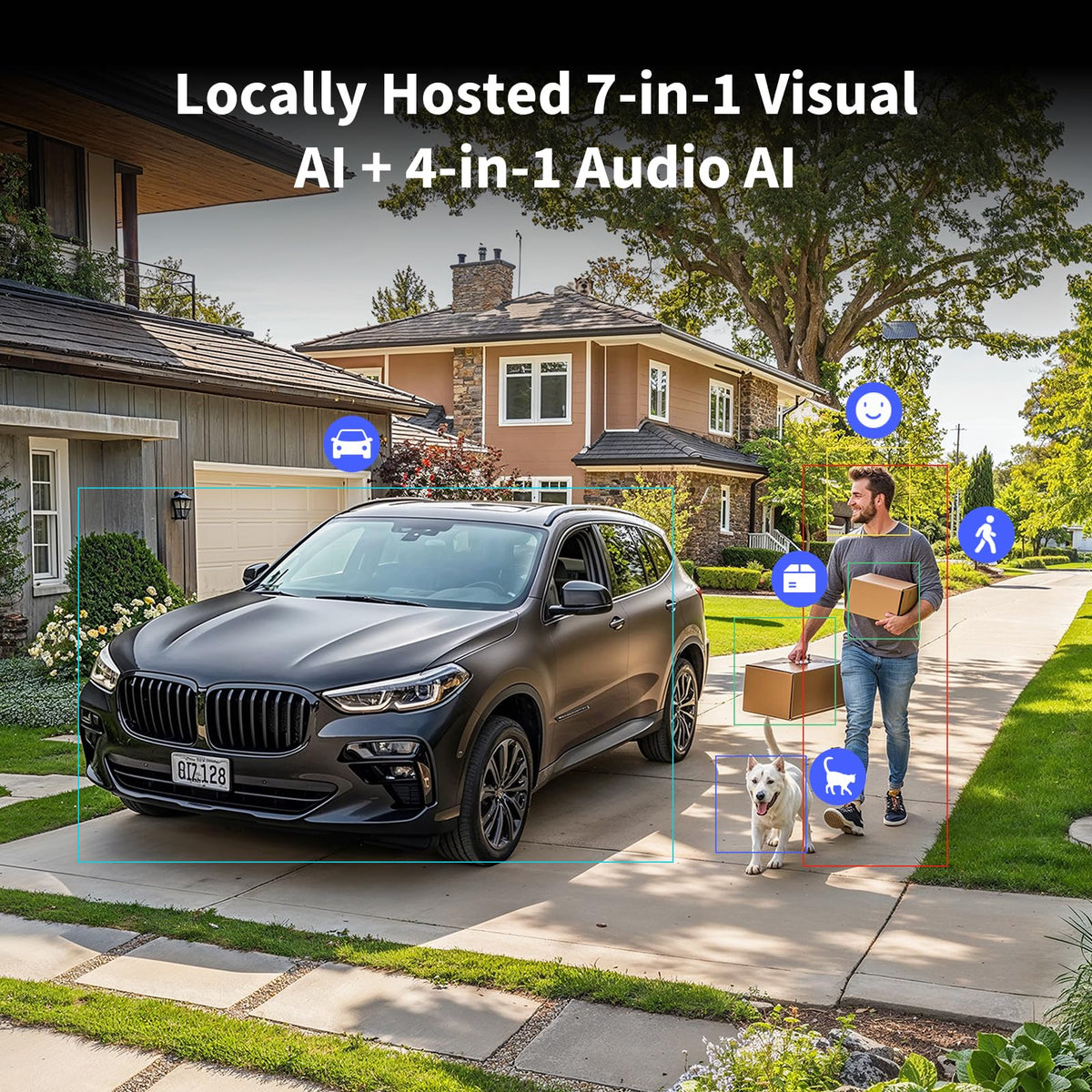 Aqara 4MP Camera Hub G5 Pro PoE, True Color Night Vision Security Camera