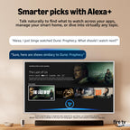 Toshiba 65" G700 Series ArtVision 4K UHD Smart Fire TV (65G700SU, 2026 New) - QLED, Native 165Hz, Art Gallery Mode, Anti-Glare Screen, REGZA Engine ZRi, DTS Virtual:X, Included Art Frame