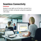 Canon imageFORMULA R30 - Office Document Scanner, Auto Document Feeder, Duplex Scanning, Plug-and-Scan Capability, No Software Installation Required
