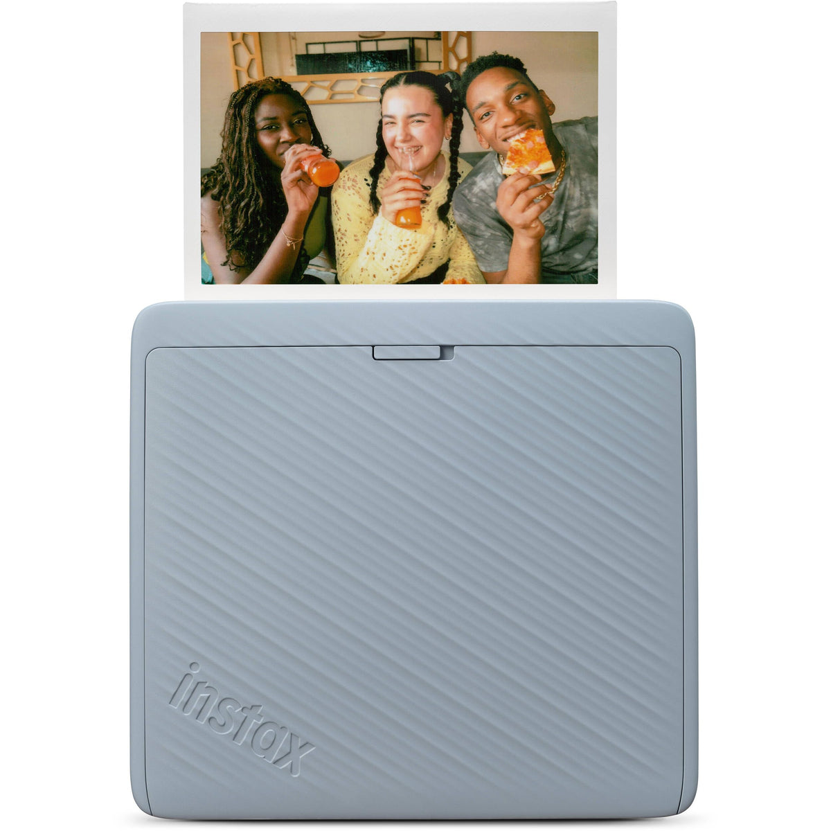 Fujifilm Instax Link Wide 2 Smartphone Printer Blue Bundle