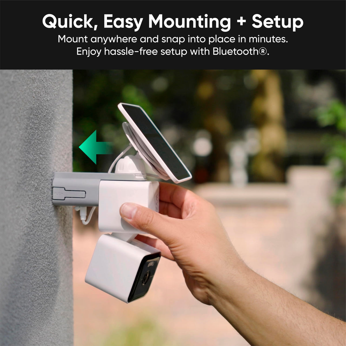 WYZE Solar Cam Pan, 2K Security Cameras Wireless Outdoor,（4-Pack）