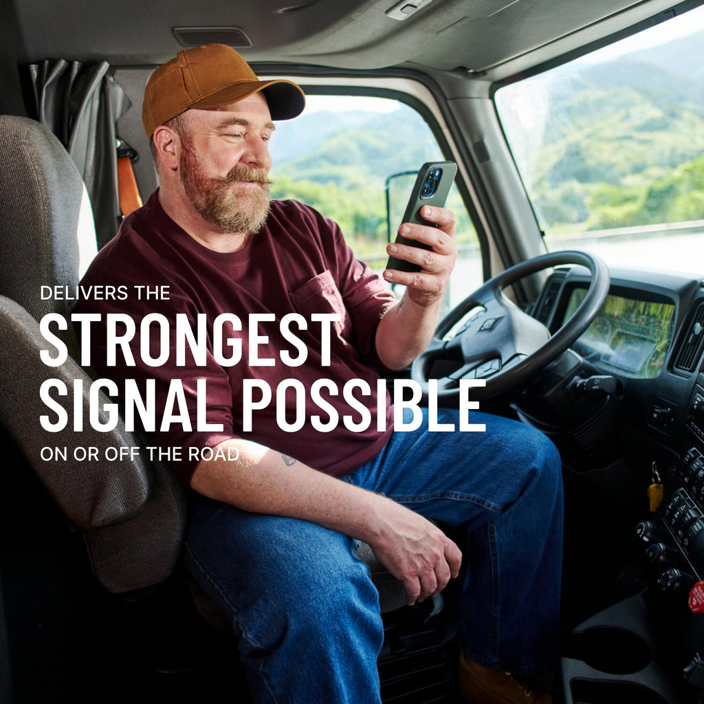 weBoost Drive Reach OTR Cell Phone Signal Booster for Trucks & Semis | Boosts 5G & LTE | FCC Approved | Made in The USA