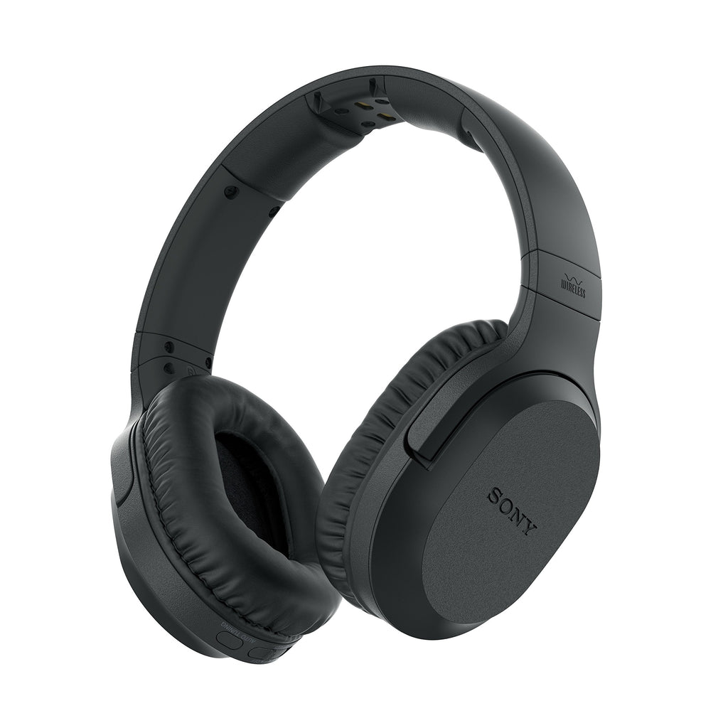 Sony RF400 Wireless Home Theater Headphones for Watching TV WHRF400, Black