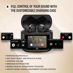JBL Tour Pro 3 True Wireless Earbuds, Smart Noise Cancelling - Black