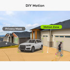 ONWOTE 8 Channel 4K NVR Security Camera System, 6X 8MP 125° PoE IP Cameras