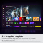 Samsung 43-Inch Class Crystal UHD U8000F 4K Smart TV (2025 Model) Endless Free Content, Processor, MetalStream Design, Knox Security, Alexa Built-in