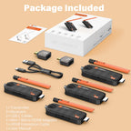 Wireless HDMI 3 Receivers and Transmitter, Up to 6 Receivers, 5.8G