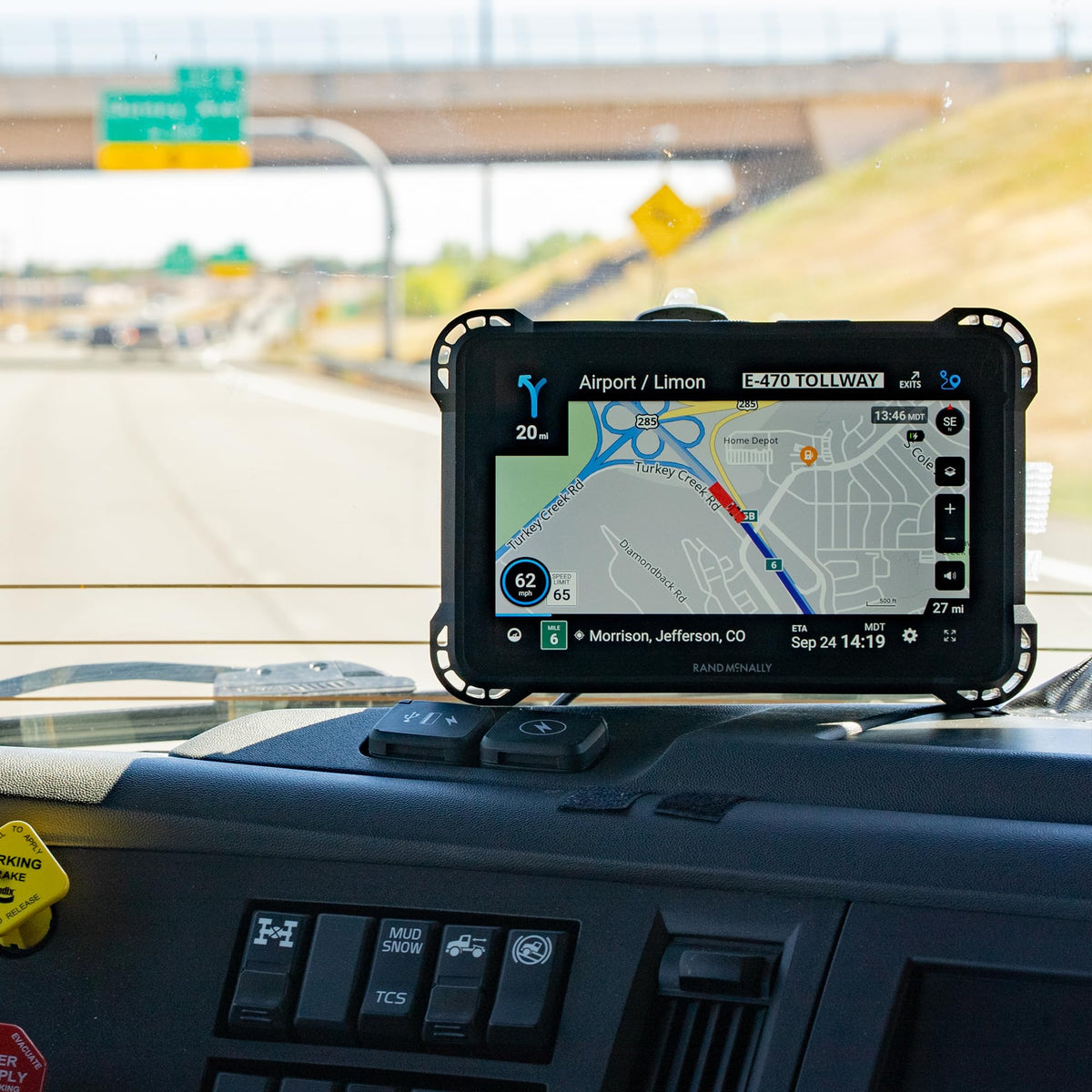 Rand McNally Truck GPS for Truckers Rand Tablet 6 Inch (Renewed)