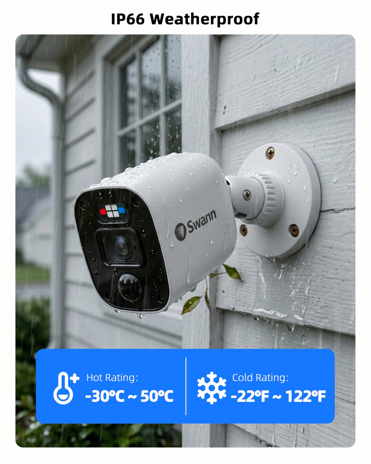 Swann 4K DVR Security Camera System, 8 Wired Cameras, 8 Channel, 2TB HDD