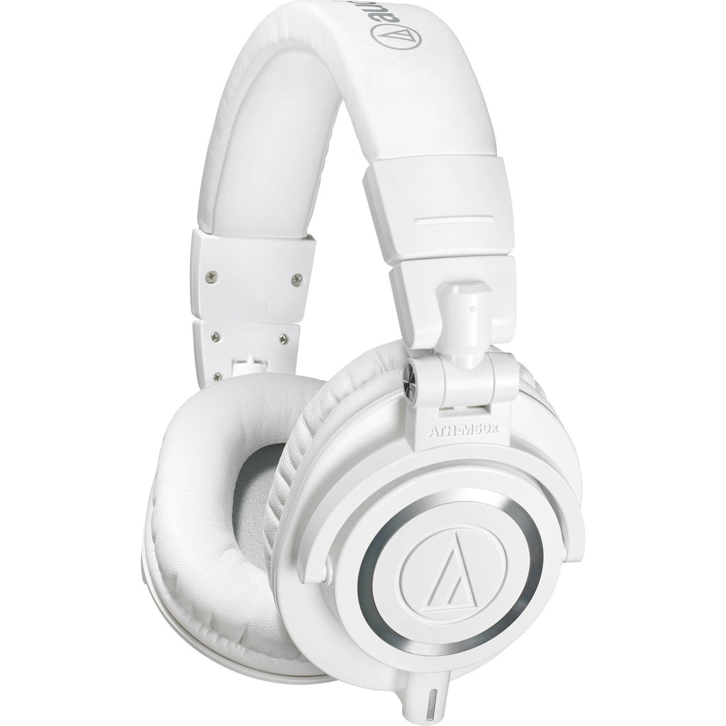 Audio-Technica ATH-M50X Professional Studio Monitor Headphones, Black, Professional Grade, Critically Acclaimed, with Detachable Cable
