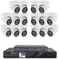 ONWOTE 16 Channel Security Camera System 4K 8MP NVR, 16x 5MP PoE IP Cameras