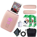 FUJIFILM INSTAX MINI LINK 3 Smartphone Printer (Clay White) 40-Photo Bundle