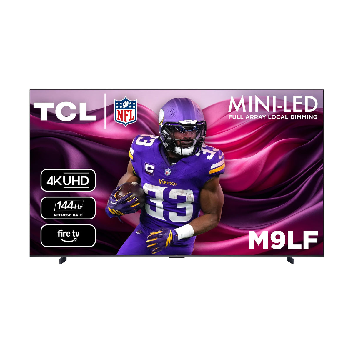 TCL 98 Inch M9LF Series Mini LED 4K HDR Smart Fire TV, 144Hz, 98M9LF (2026)