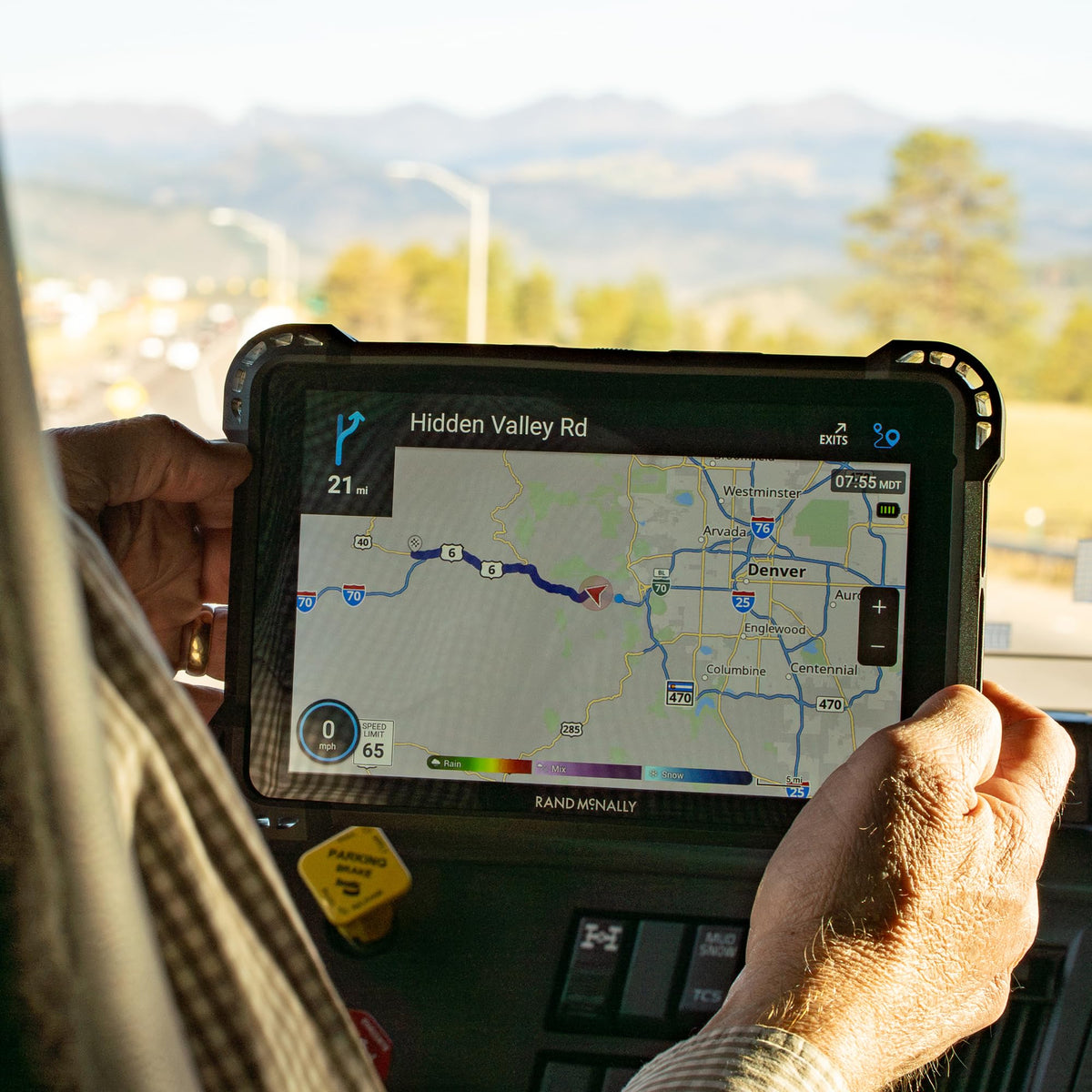 Rand McNally Truck GPS for Truckers Rand Tablet 6 Inch (Renewed)