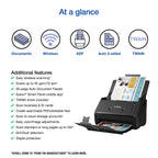 Epson Workforce ES-500W II Wireless Color Duplex Desktop Document Scanner