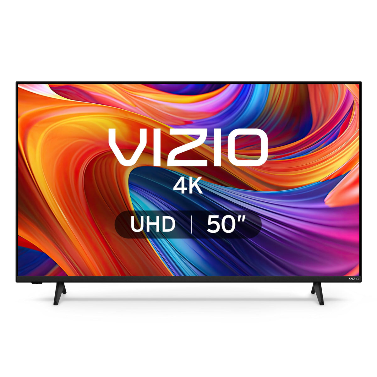 VIZIO 50-inch 4K UHD LED Smart TV w/Dolby Vision HDR, WiFi 6, Bluetooth Headphone Capable, Apple AirPlay, Google Cast Built-in (V4K50C-08, New)