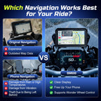 for BMW Motorcycle CarPlay, Android Auto, Native Data, Wonder Wheel