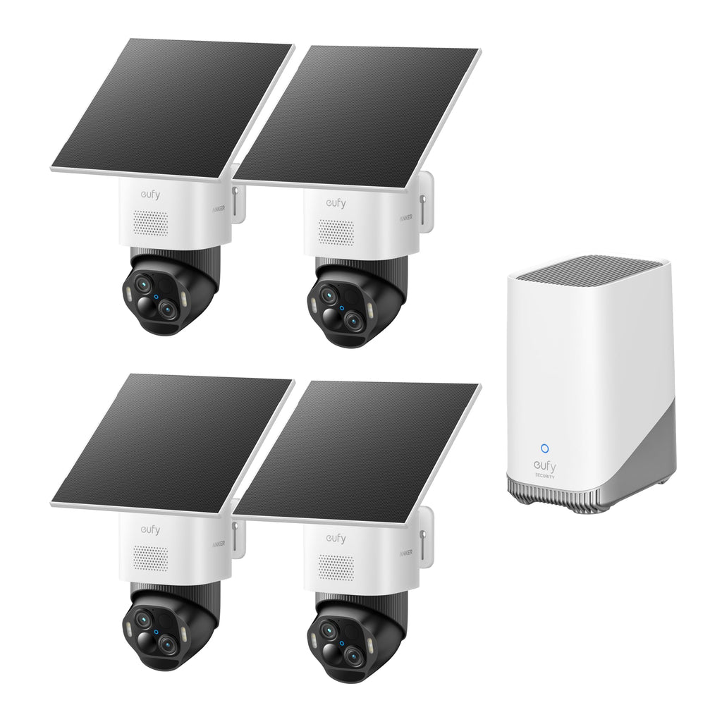 eufy Security SoloCam E50(S340 Next-Gen), Dual 4K Security Camera