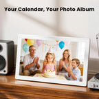 15.6'' Digital Calendar Wall Touch Screen, No Subscription Family Planner