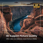 Official Licensed Google TV - HAPPRUN Native 1080P Bluetooth Projector