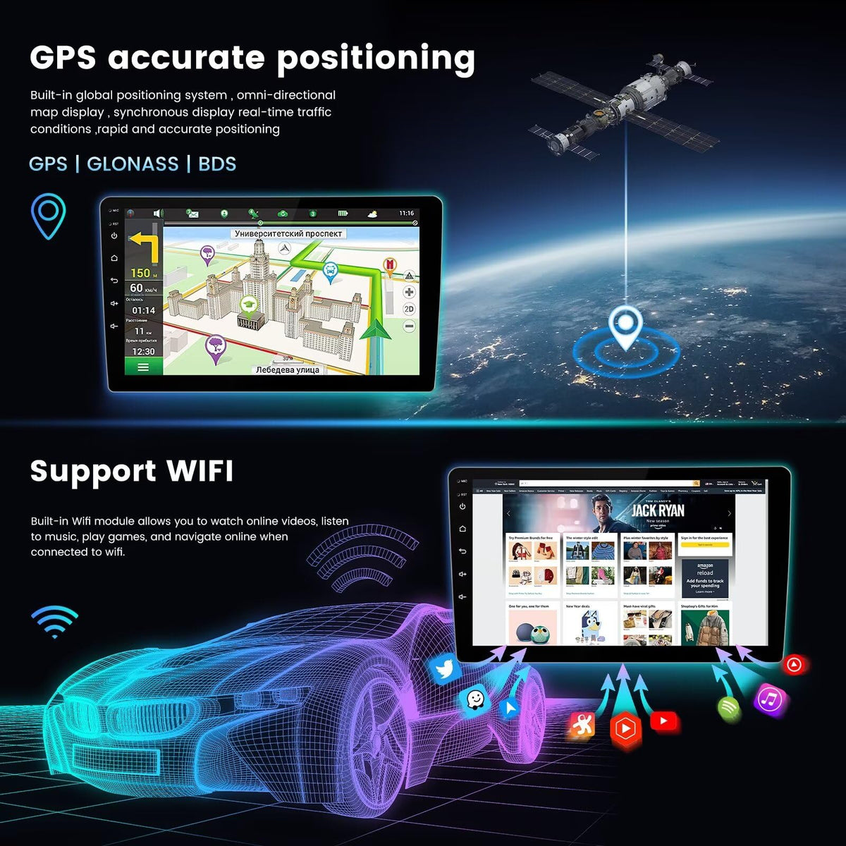 Android Stereo for Mazda 6 III Touring GL GJ 2012-2017 Radio -8Core 2+32GB