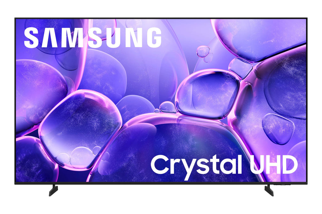Samsung 43-Inch Class Crystal UHD U8000F 4K Smart TV (2025 Model) Endless Free Content, Processor, MetalStream Design, Knox Security, Alexa Built-in