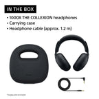 Sony 1000X THE COLLEXION Wireless Noise Cancelling Headphones, Black
