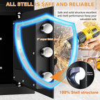 2.3 Cubic Depository Safe with Drop Slot, Electronic Anti-Theft Drop Safe for Business with Programmable Numeric Keypad Lock and Spare Keys, Cash Drop Safe Box for Office Home Retail Store