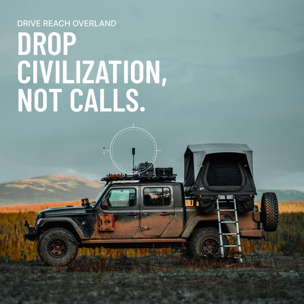 weBoost Drive Reach Overland - Cell Phone Signal Booster for Off-Road Vehicles, Boosts 5G & 4G LTE for All U.S. Carriers, Made in USA