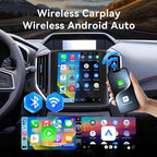 Android 14 Car Radio Compatible with Subaru XV/Crosstrek 2018–2021,4G+64G,9.7" Touch Screen Car Stereo with Wireless Carplay&Android Auto,FM/GPS/SWC/Mirror Link/Backup Camera