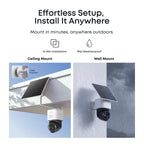 eufy Security SoloCam E50(S340 Next-Gen), Dual 4K Security Camera