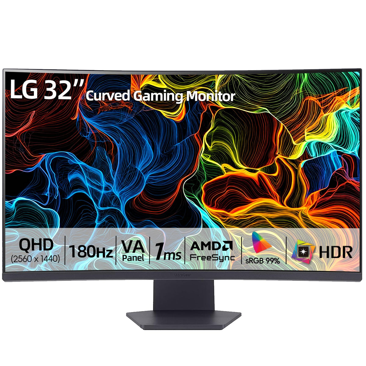 LG 27 Inch IPS Monitor, Full HD (1920 x 1080) Display, 120Hz, 1ms MBR, 99% sRGB, HDR10, WebOS, Tilt Adjustable, HDMI x 1, Borderless Display for Gaming and Office