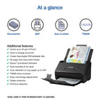 Epson Workforce ES-400 II High-Speed Color Duplex Desktop Document Scanner