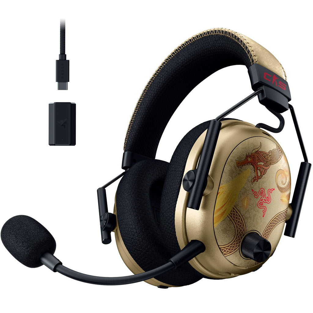 Razer BlackShark V3 Pro Wireless ANC Gaming Headset for PC, 2.4 GHz, White