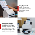 Canon imageFORMULA R30 - Office Document Scanner, Auto Document Feeder, Duplex Scanning, Plug-and-Scan Capability, No Software Installation Required
